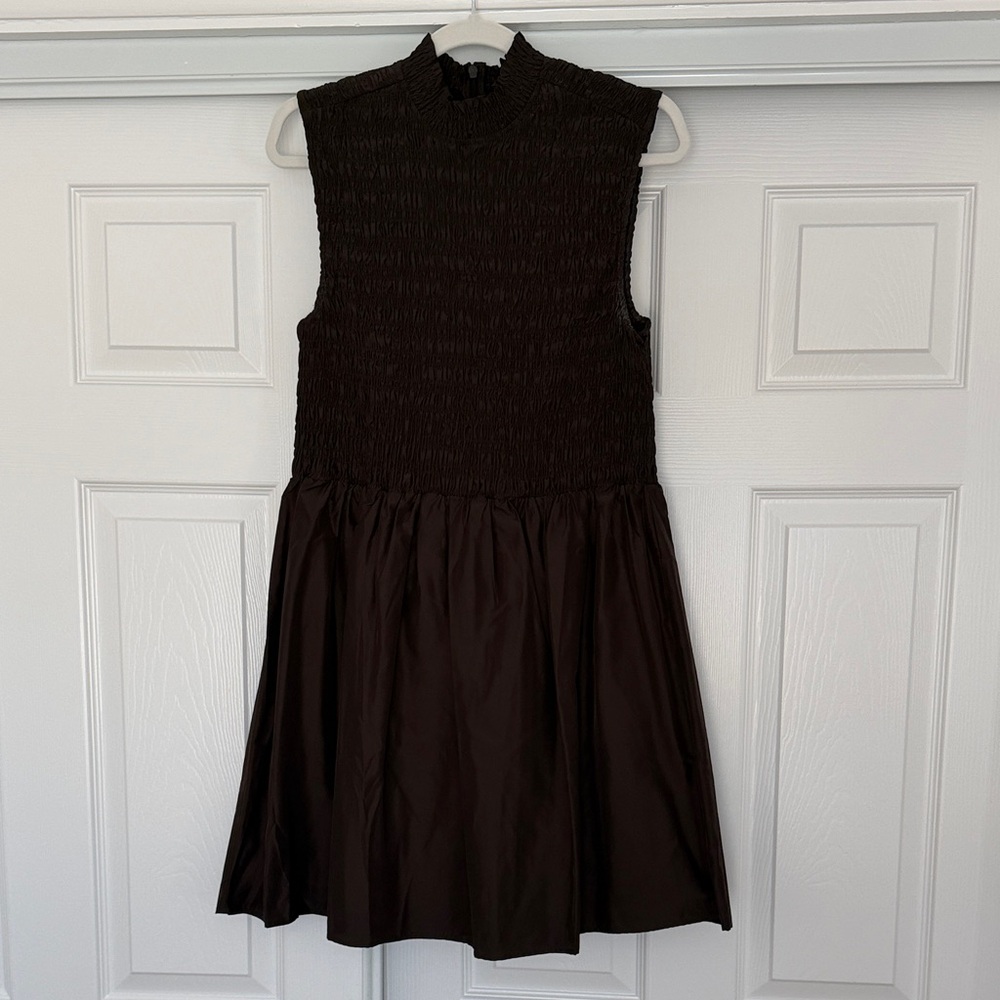 Marie Oliver Halsey Dress in Walnut